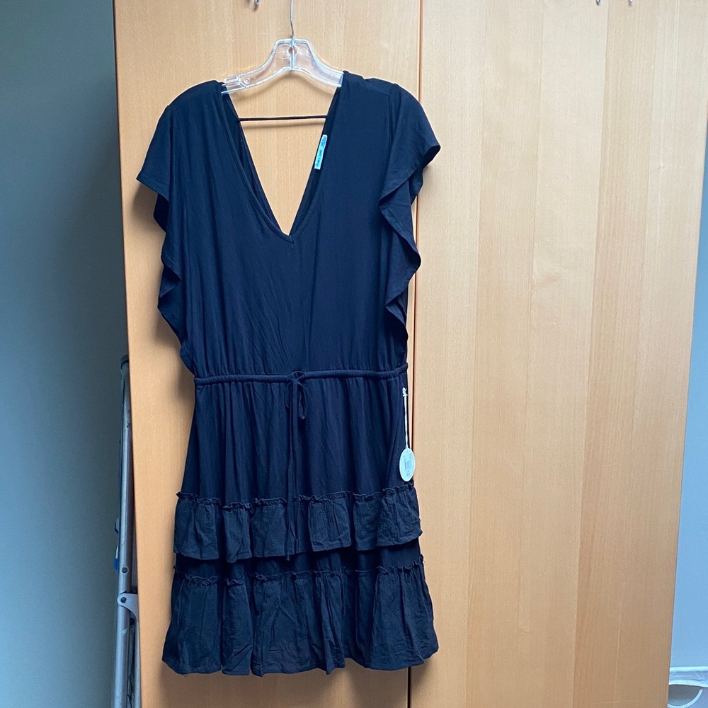 NWT black very stretchy dress